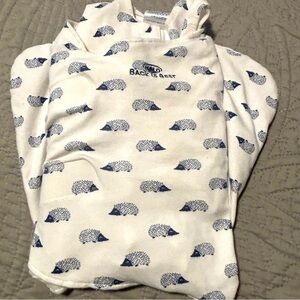 Halo Sleep  sack Swaddle hedgehogs print small